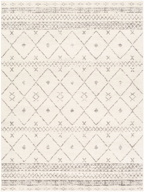 Surya Roma Rom-2338 White, Medium Gray Rugs.