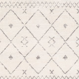 Surya Roma Rom-2338 White, Medium Gray Rugs.
