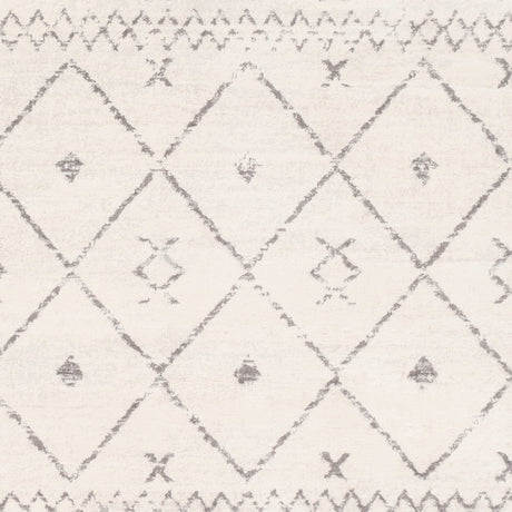 Surya Roma Rom-2338 White, Medium Gray Rugs.