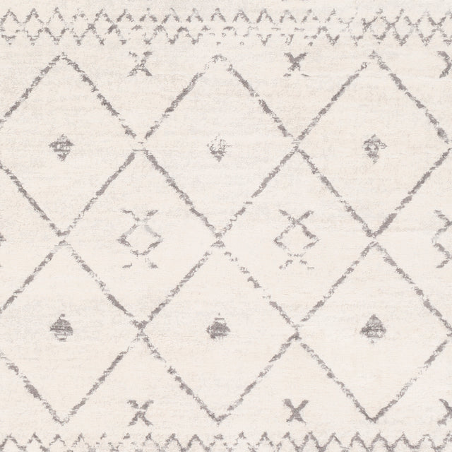 Surya Roma Rom-2338 White, Medium Gray Rugs.