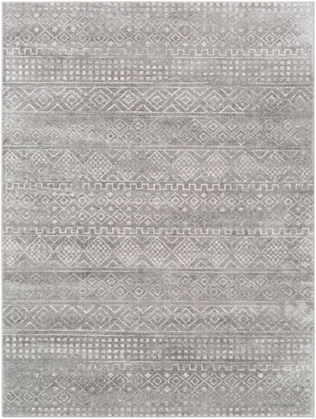 Surya Roma Rom-2340 Medium Gray, Light Gray, White Rugs.