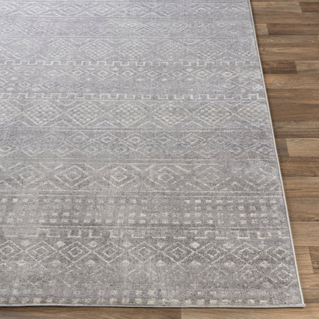 Surya Roma Rom-2340 Medium Gray, Light Gray, White Rugs.