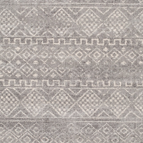 Surya Roma Rom-2340 Medium Gray, Light Gray, White Rugs.