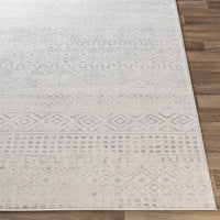 Surya Roma Rom-2341 Medium Gray, Light Gray, White Area Rug