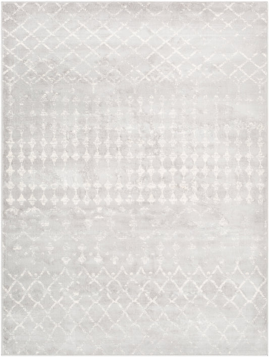 Surya Roma Rom-2344 Medium Gray, Light Gray, White Area Rug