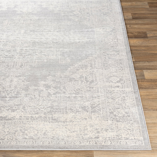 Surya Roma Rom-2348 Light Gray, Medium Gray, White Rugs.