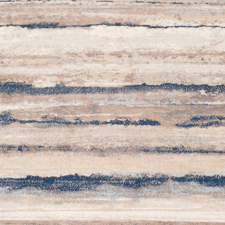 Surya Roma Rom-2349 Dark Blue, Sky Blue, Taupe, White Rugs.