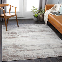 Surya Roma Rom-2356 Camel, Cream, Light Gray, Medium Gray Area Rug