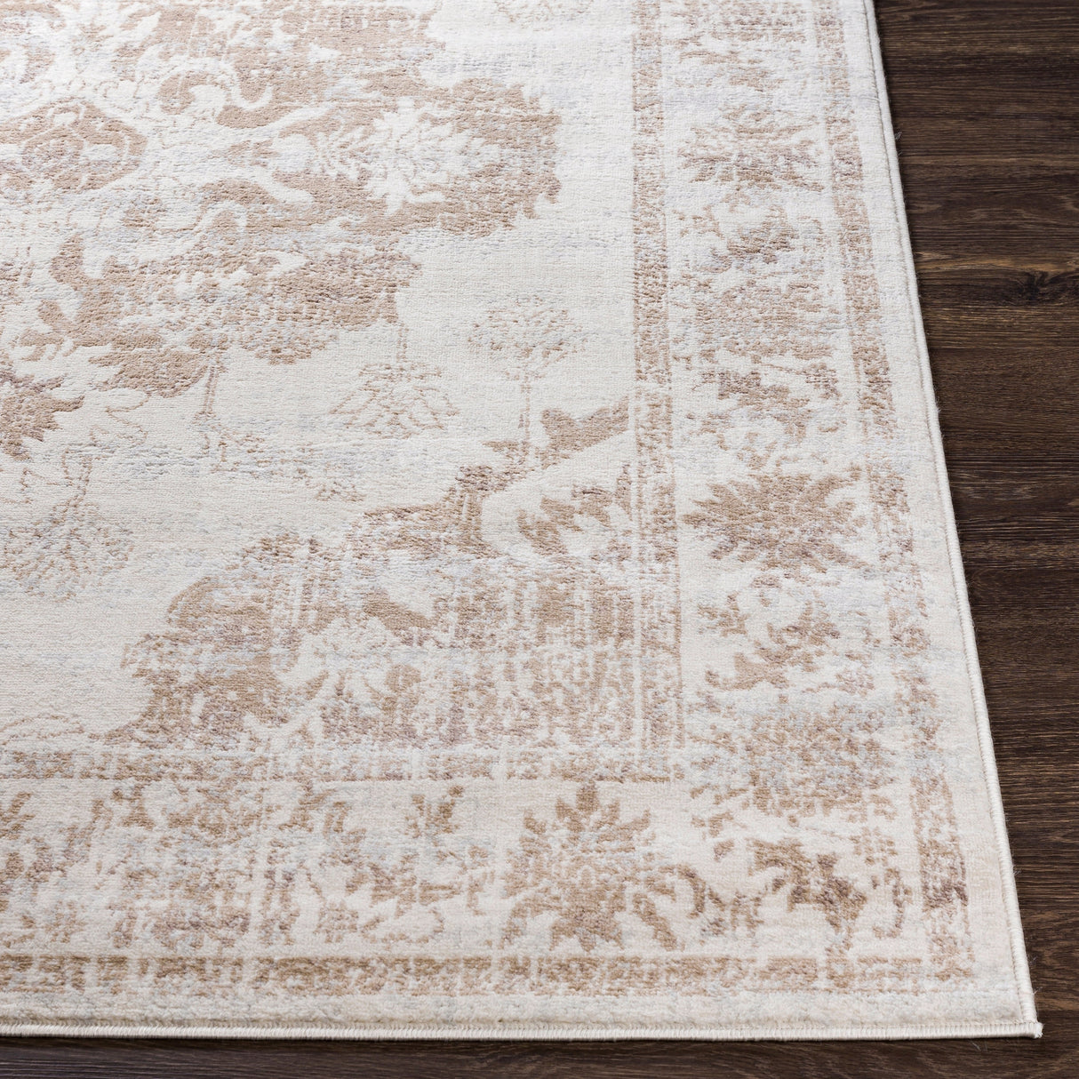 Surya Roma Rom-2363 Camel, Cream, Light Gray Rugs.