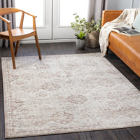 Surya Roma Rom-2368 Camel, Cream, Light Gray Area Rug