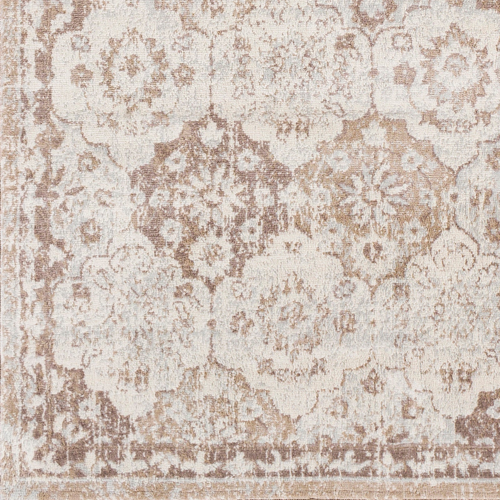 Surya Roma Rom-2368 Camel, Cream, Light Gray Area Rug