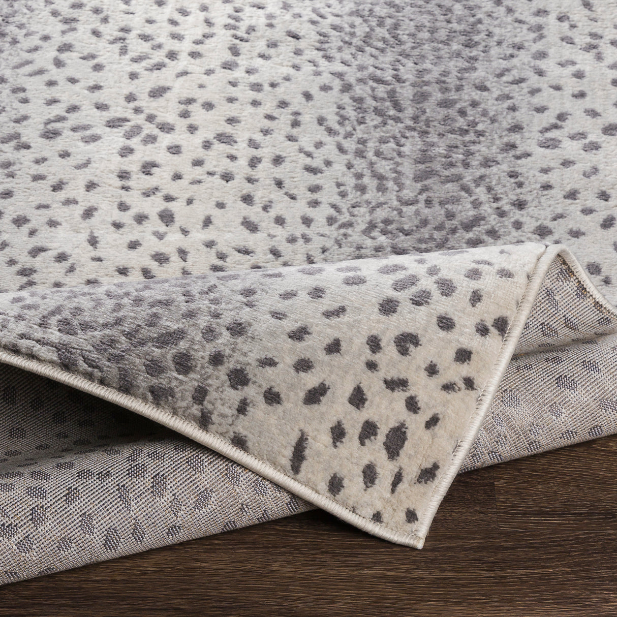 Surya Roma Rom-2371 Charcoal, Cream, Medium Gray, Light Gray Rugs.