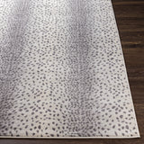 Surya Roma Rom-2371 Charcoal, Cream, Medium Gray, Light Gray Rugs.