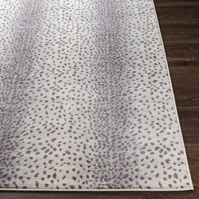 Surya Roma Rom-2371 Charcoal, Cream, Medium Gray, Light Gray Rugs.