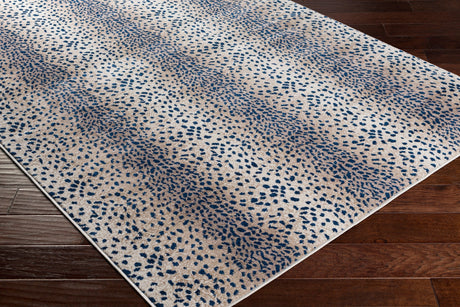 Surya Roma Rom-2372 Navy, Camel, Cream Rugs.