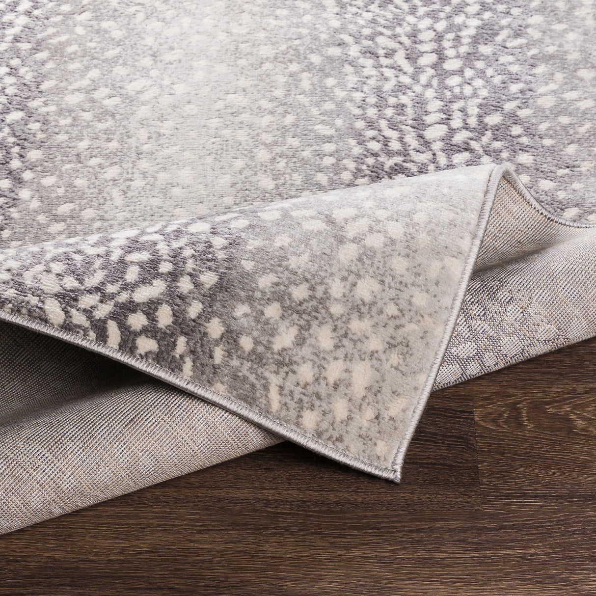 Surya Roma Rom-2373 Light Gray, Cream, Medium Gray, Charcoal Rugs.