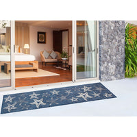 Liora Manne Carmel Starfish 8415/33 Navy Coastal Area Rug