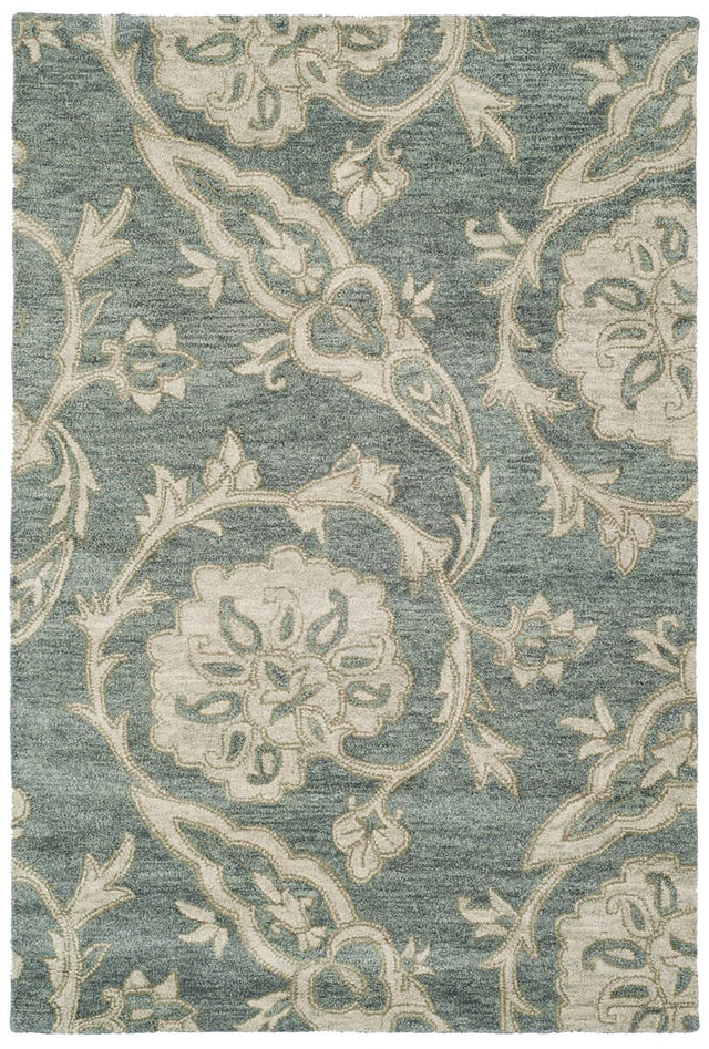 Safavieh Roslyn Ros901A Light Blue / Ivory Rugs.