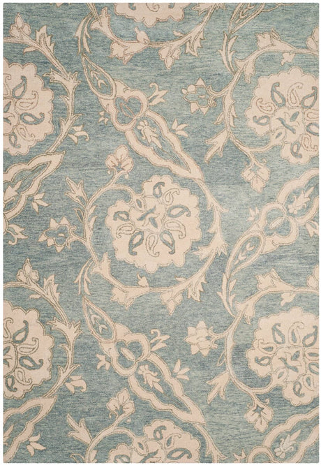 Safavieh Roslyn Ros901A Light Blue / Ivory Rugs.