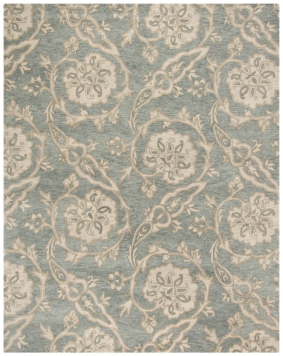 Safavieh Roslyn Ros901A Light Blue / Ivory Rugs.