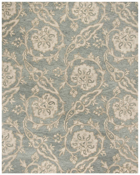 Safavieh Roslyn Ros901A Light Blue / Ivory Rugs.