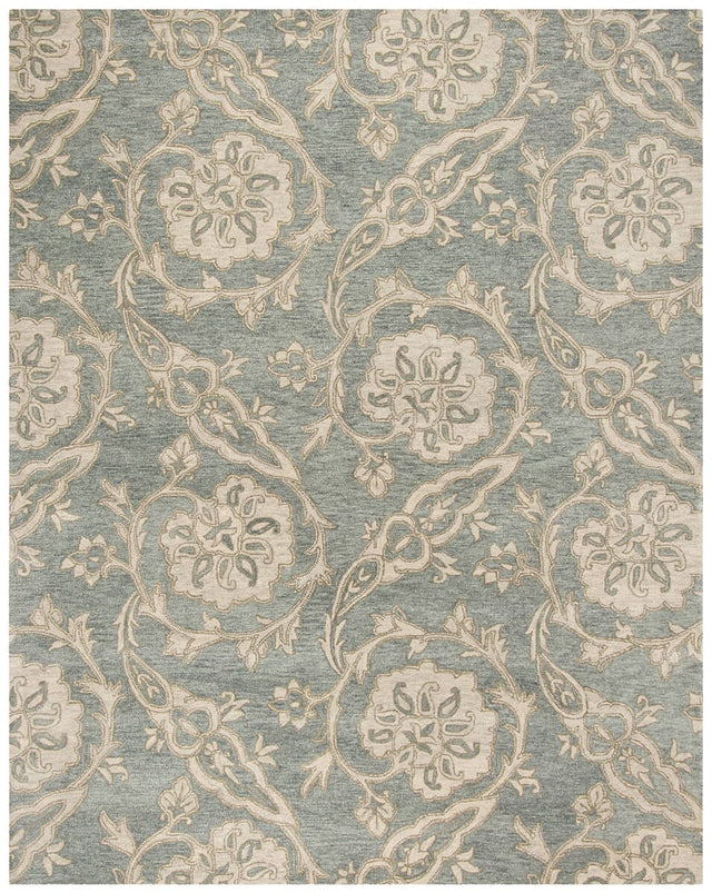 Safavieh Roslyn Ros901A Light Blue / Ivory Rugs.