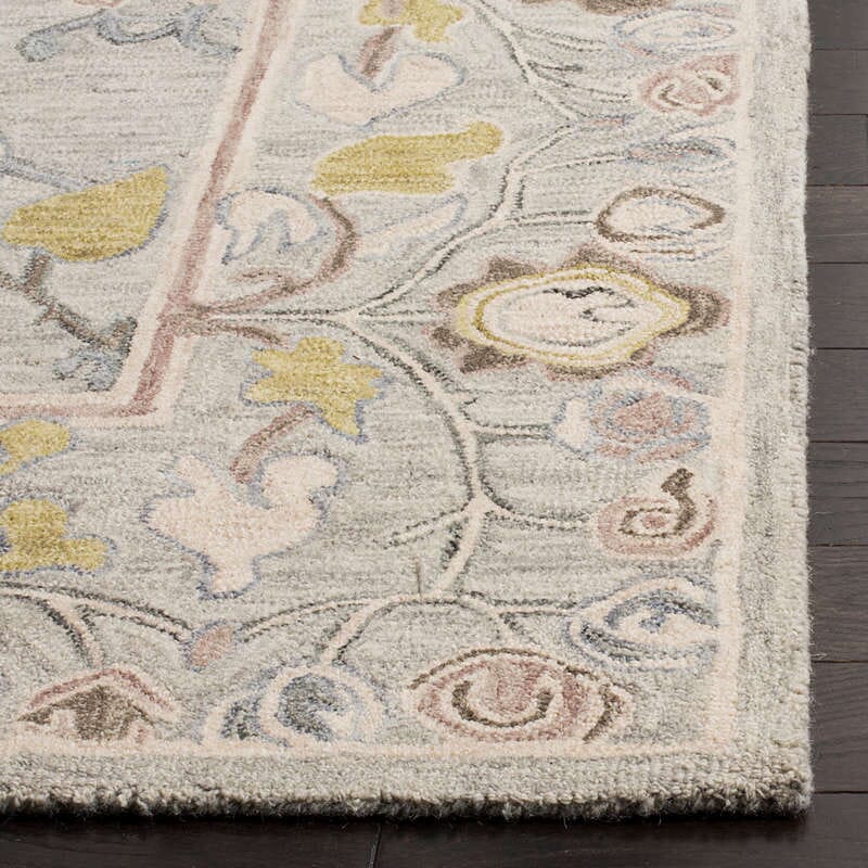 Safavieh Roslyn Ros908A Light Grey / Multi Rugs.