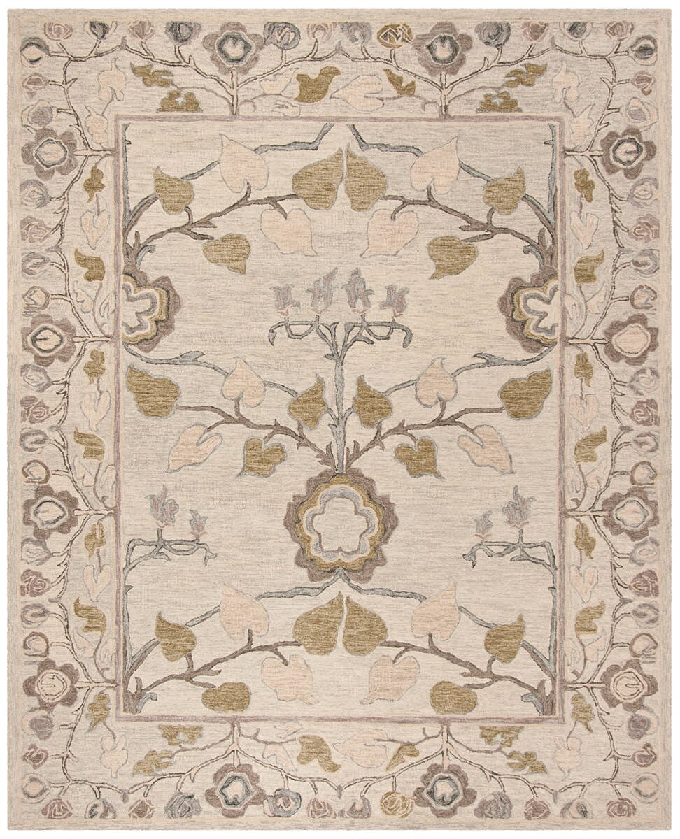 Safavieh Roslyn Ros908A Light Grey / Multi Rugs.
