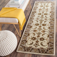 Safavieh Royalty Roy207B Ivory / Dark Beig Area Rug