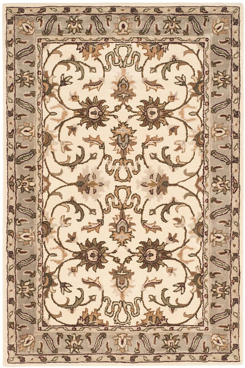 Safavieh Royalty Roy207B Ivory / Dark Beig Area Rug