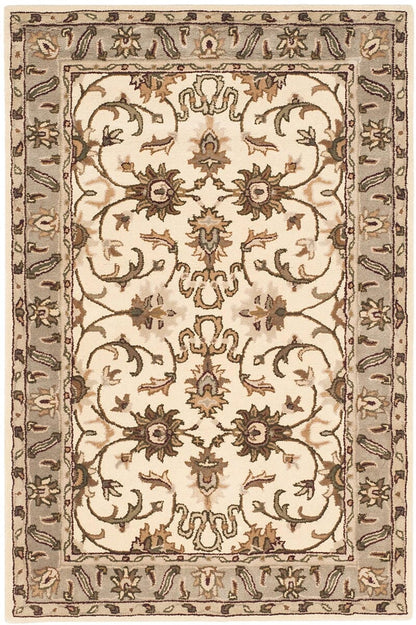 Safavieh Royalty Roy207B Ivory / Dark Beig Area Rug