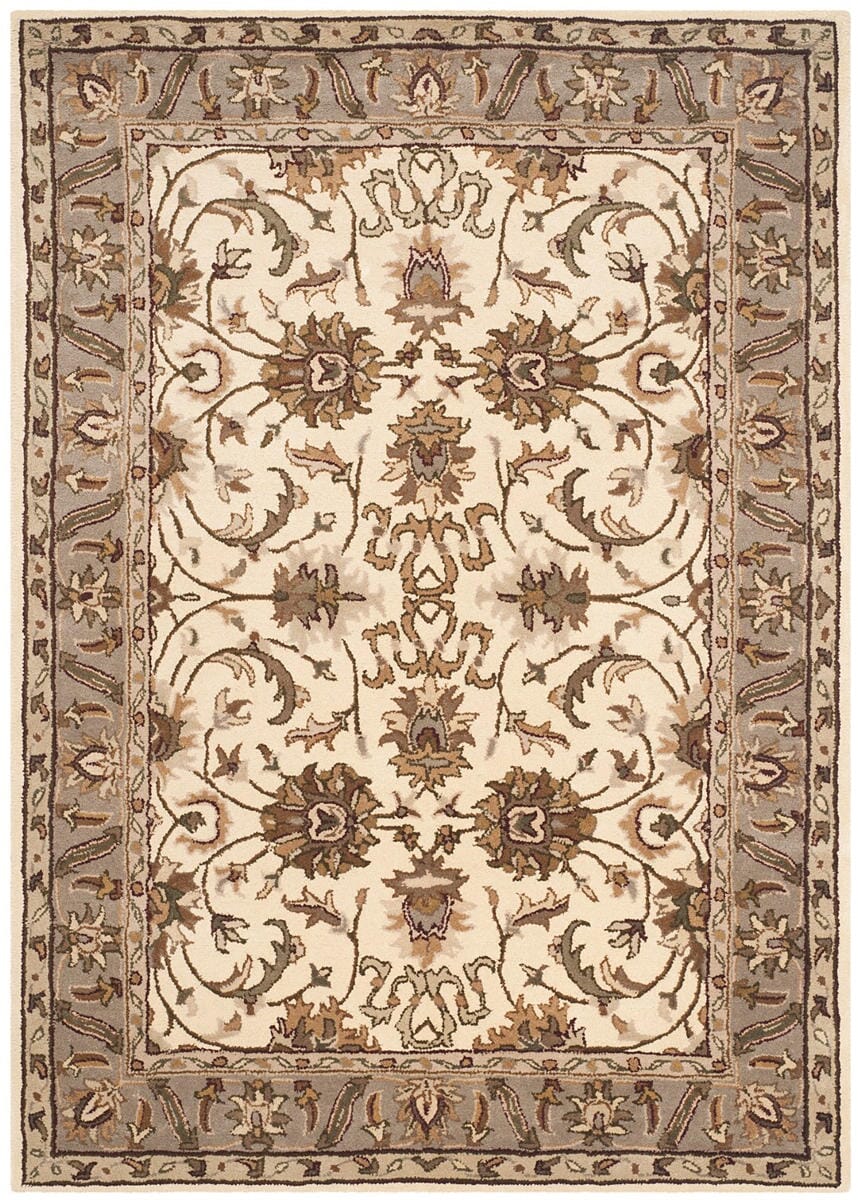 Safavieh Royalty Roy207B Ivory / Dark Beig Area Rug