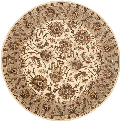 Safavieh Royalty Roy207B Ivory / Dark Beig Area Rug