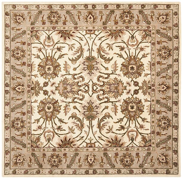 Safavieh Royalty Roy207B Ivory / Dark Beig Area Rug