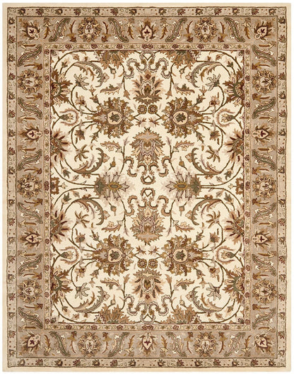 Safavieh Royalty Roy207B Ivory / Dark Beig Area Rug