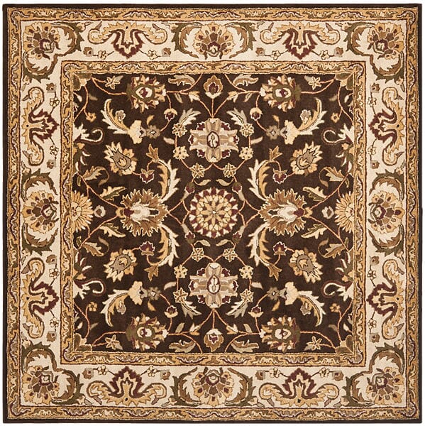 Safavieh Royalty Roy239A Chocolate / Beige Area Rug