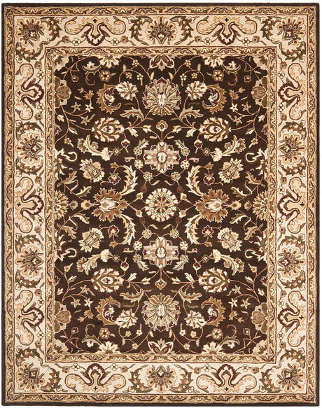 Safavieh Royalty Roy239A Chocolate / Beige Rugs.