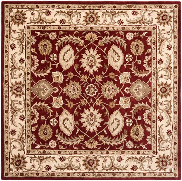 Safavieh Royalty Roy244B Red/Ivory Rug.
