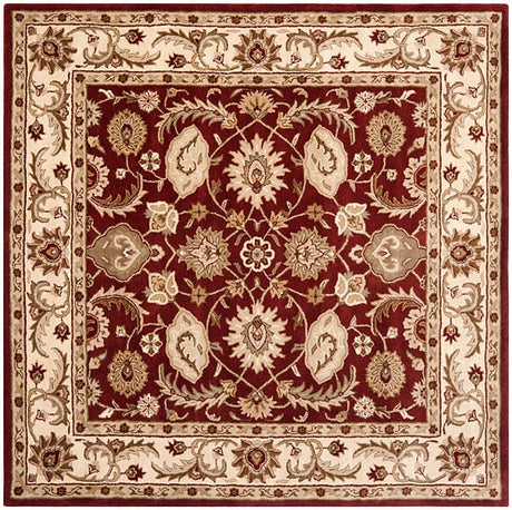 Safavieh Royalty Roy244B Red/Ivory Rug.