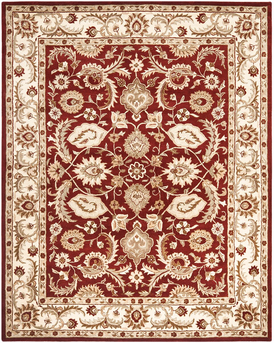 Safavieh Royalty Roy244B Red / Ivory Area Rug