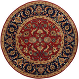 Safavieh Royalty Roy256A Rust / Navy Rugs.