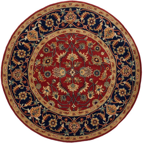 Safavieh Royalty Roy256A Rust / Navy Rugs.