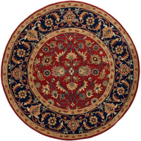 Safavieh Royalty Roy256A Rust / Navy Area Rug