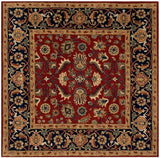 Safavieh Royalty Roy256A Rust / Navy Rugs.