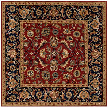 Safavieh Royalty Roy256A Rust / Navy Rugs.