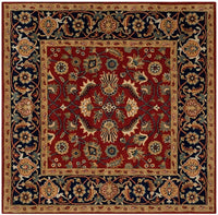 Safavieh Royalty Roy256A Rust / Navy Area Rug