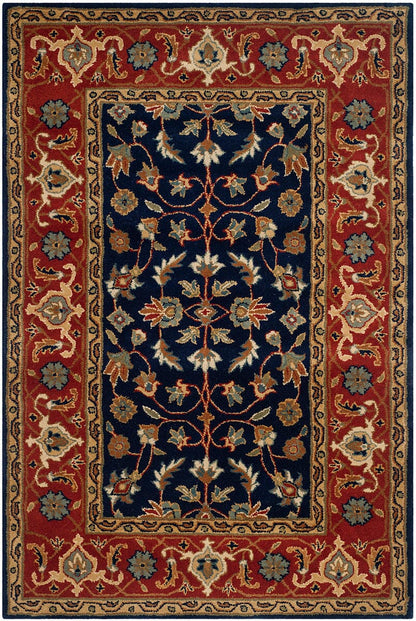 Safavieh Royalty Roy257A Navy / Rust Area Rug