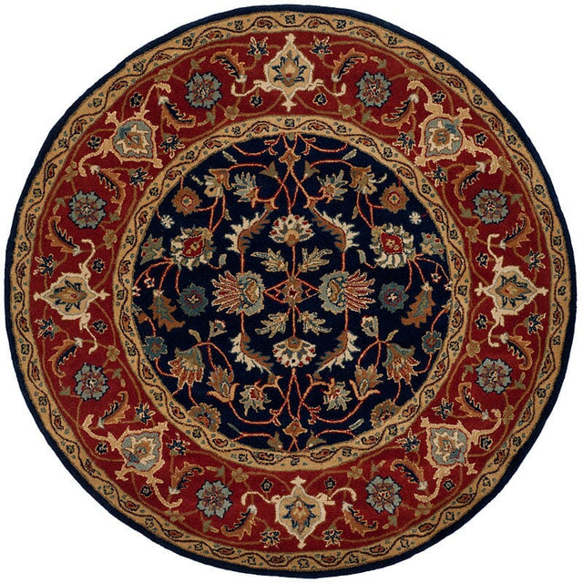 Safavieh Royalty Roy257A Navy / Rust Rugs.