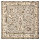 Safavieh Royalty Roy633A Silver / Cream Rugs.