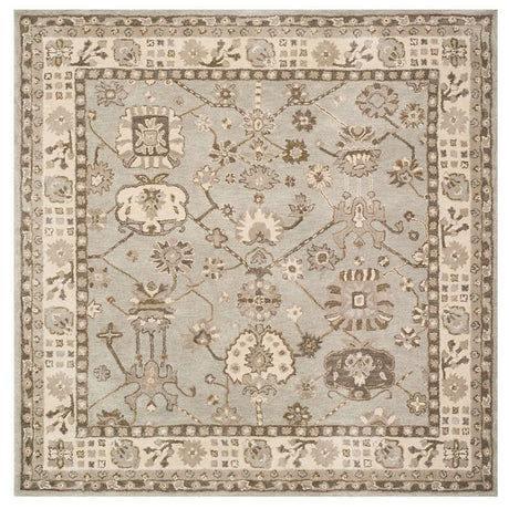 Safavieh Royalty Roy633A Silver / Cream Rugs.